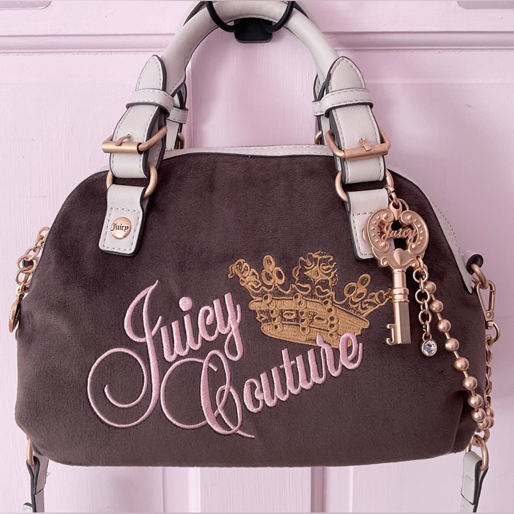 Juicy Couture the key to Juicy satchel and shoulder bag and wallet